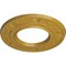 Ekena Millwork Daniela Ceiling Medallion (Fits Canopies up to 3 7/8"), 8"OD x 3 7/8"ID x 1/2"P, Iridescent Gold CM08DNIGS - alternate 2